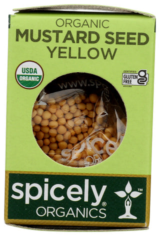 Spicely Organics Spice Mstrd Seed Yllw Box