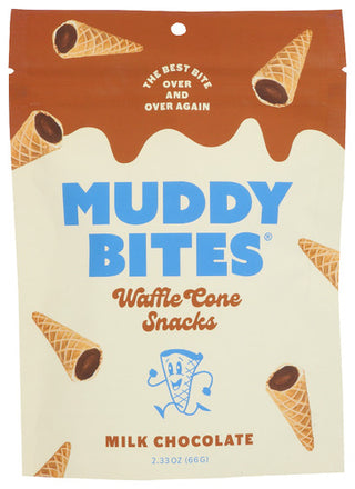 Muddy Bites Snck Wflcn Milk Chocolate
