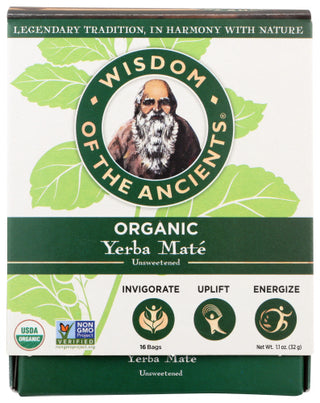 Wisdom Of The Ancients Tea Yerba Mate Bags Org