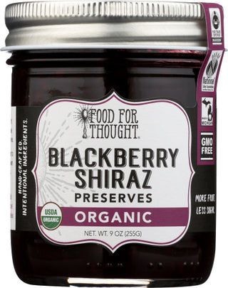 Food For Thought Preserve Blkbrry Shiraz