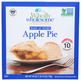 Wholly Wholesome Pie Ubake 8in Apple