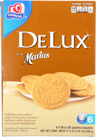 Gamesa Cookie Marias Delux 6ct