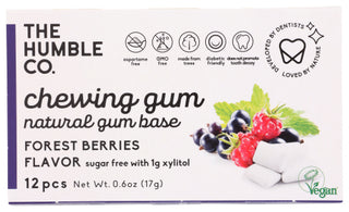 The Humble Co Gum Chewing Forest Berrie
