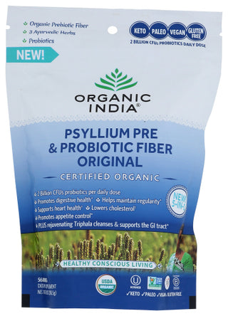 Organic India Psyllium Preprobiotic Fib