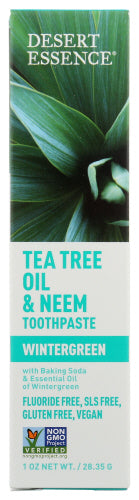 Desert Essence Toothpst Tea Tr Wintr Trv