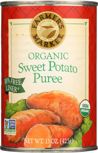 Farmers Market Foods Potato Swt Puree Org