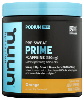 Nuun Prime Caffeine Orange