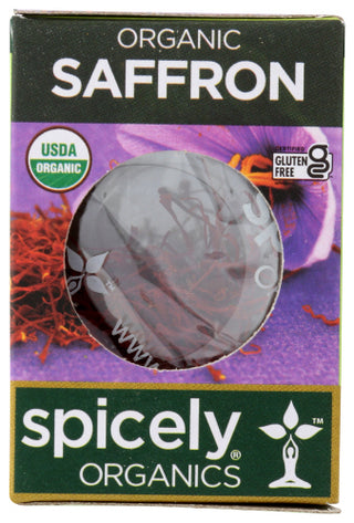 Spicely Organics Seasoning Sffron Box Org