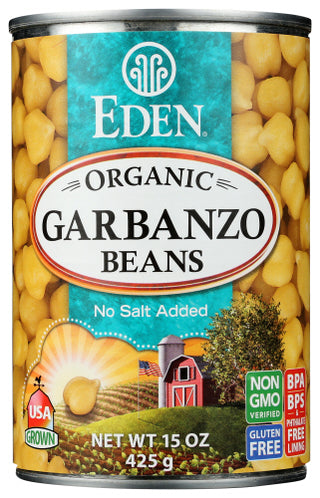Eden Foods Bean Can Garbanzo Ns Org