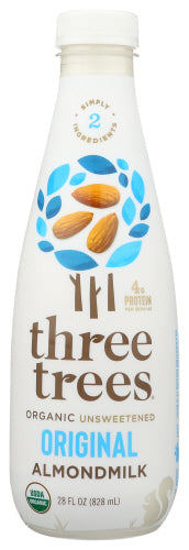Three Trees Almond Milk Unswt Orig Og