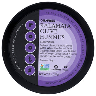 Roots Hummus Hummus Kalamata Olive
