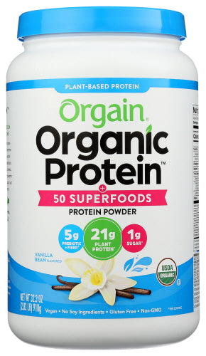 Orgain Vegan Prtn Spfd Pwd Vnla