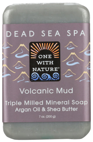One With Nature Soap Bar Volcanic Mud