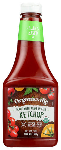 Organicville Ketchup No Added Sgr