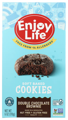 Enjoy Life Cookie Gf Dblchoc Wf Df