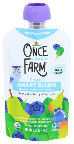 Once Upon A Farm Pear Bbry Spch Smrt Blnd