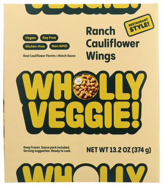 Wholly Veggie Wing Vegan Cauliflwr Rnch