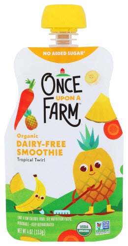 Once Upon A Farm Smoothie Tropical Pouch