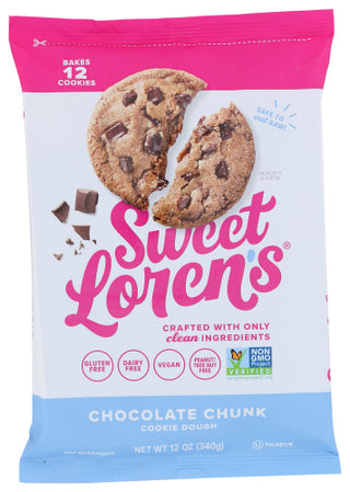 Sweet Lorens Dough Gf Choc Chunk