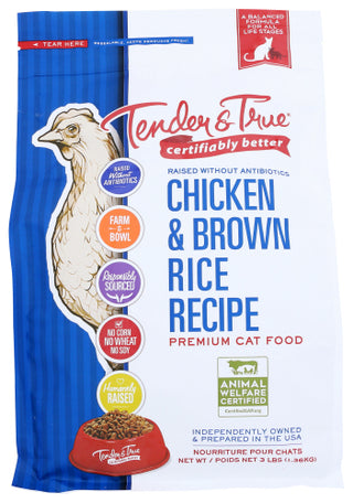 Tender And True Cat Fd Chicken & Brn Rice