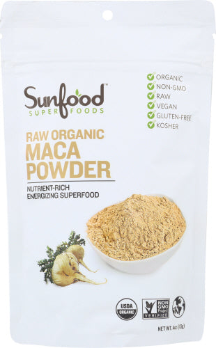 Sunfood Superfoods Maca Pwdr Org