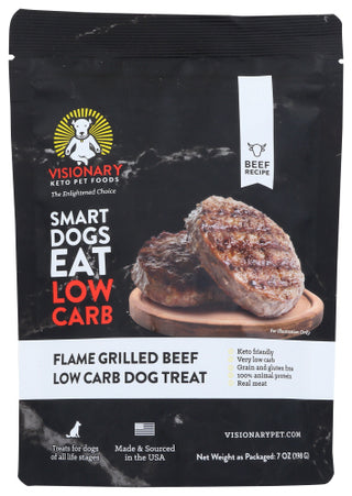 Visionary Pet Foods Treat Dog Beef Crunchy
