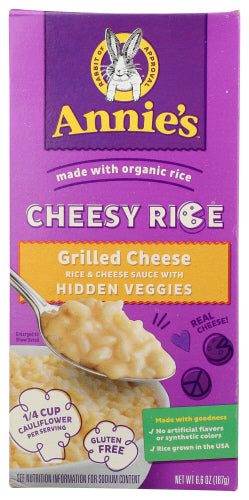 Annies Homegrown Rice Cheesy Grilled Chse