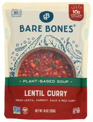 Bare Bones Soup Curry Lentil Pb