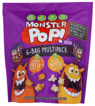 Monster Pop Popcorn Mltpack 2 Sku 6ct