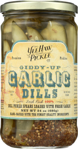 Yee Haw Pickle Company Pickle Gddy Up Grlc Dill