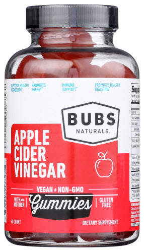 Bubs Naturals Apple Cider Vingar Gummy