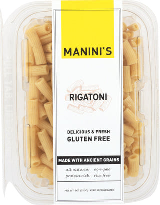 Maninis Gluten Free Pasta Gf Rigatoni