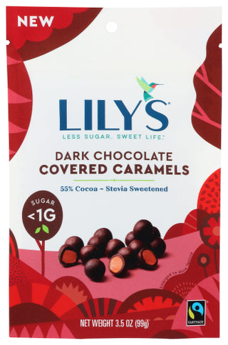 Lilys Sweets Caramels Drk Choc