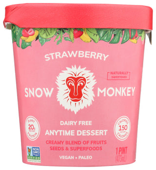 Snow Monkey Treat Strwbry Non Dairy