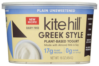 Kite Hill Yogurt Greek Plain Unswtn