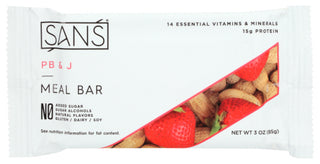 Sans Meal Bar Bar Meal Pb Jelly