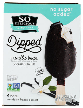 So Delicious Frz Bar Sf Mini Choc Cov