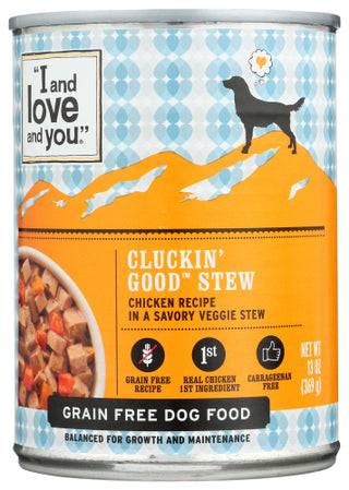 I&love&you Dog Food Can Cluckn Good Stew