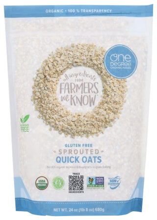 One Degree Oats Quick Sprouted