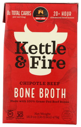 Kettle And Fire Broth Bone Beef Chptle