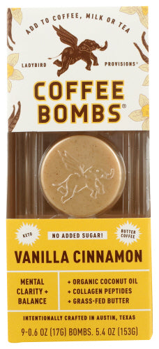 Ladybird Provisions Coffee Bombs Vnila Cinna