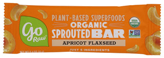 Go Raw Bar Sml Apricot Sprtd