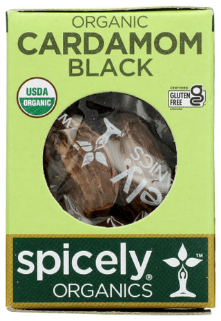 Spicely Organics Spice Cardamom Blk Box