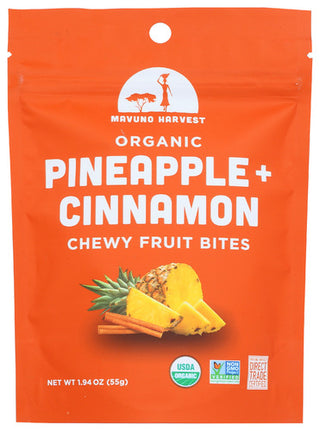 Mavuno Harvest Bites Fruit Pineapl Cinn