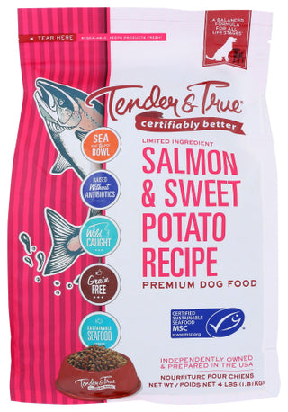 Tender And True Dog Fd Salm And Sw Potato