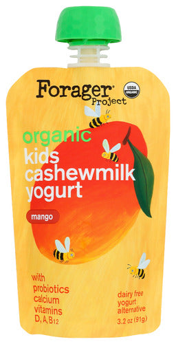 Forager Yogurt Cshwmlk Mango Kids