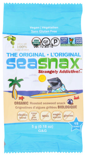 Sea Snax Seaweed Snk G&g Olive