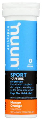 Nuun Sport Caff Mango Orng