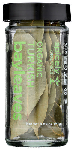 Spicely Organics Spice Bay Leavs Turk  Jar