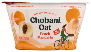 Chobani Yogurt Oat Mandarin Peach